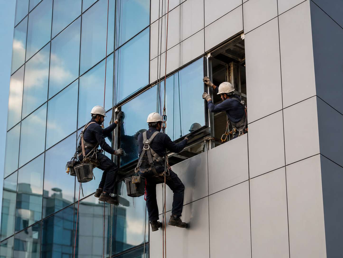 Façade, ACP & Glass Fixing Services